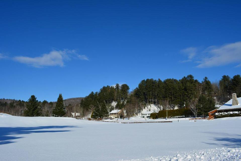 Chalet Alpine Sainte-Adele Bagian luar foto